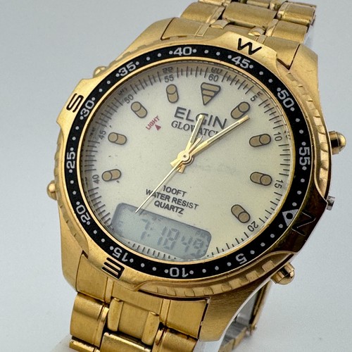 Elgin quartz analog digital - elgin,